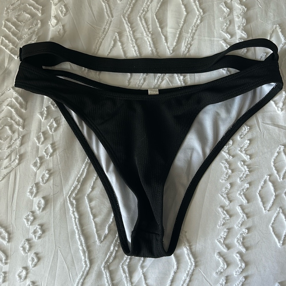 Black swim bottoms